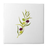 Carreau Branche Olive (Devant)