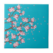 Carreau Branches de fleurs de cerisier (Devant)