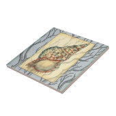 Carreau Branches des coquillages et des arbres (Côté)