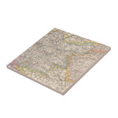 Carreau Brandebourg, carte d'atlas de Posen (Côté)