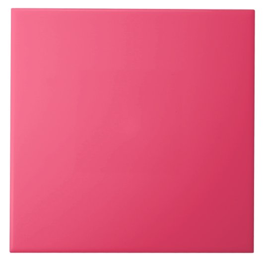 Carreau Bright Retro Contemporain Rose couleur solide (Devant)