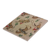 Carreau Bronco s'opposant (Côté)