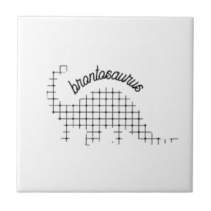 Carreau Brontosaurus Dinosaur Salle pour enfants