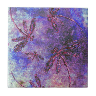 Carreau Brume de Libellule Violette