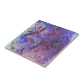 Carreau Brume de Libellule Violette (Côté)
