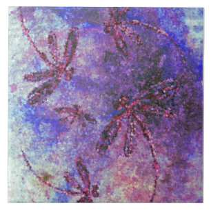 Carreau Brume de Libellule Violette