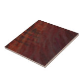 Carreau brun/orange rouge foncé (Côté)