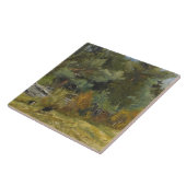 Carreau Bruno Liljefors - Haches d'odeur à la clôture (Côté)