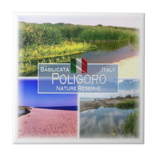 Carreau BSL004 PANTANO di POLIGORO, Basilicate, (Devant)