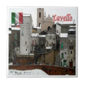 Carreau BSL015 Vieille Ville de LAVELLO, Basilicata, (Devant)