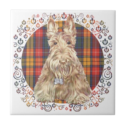 Carreau Buchanan Tartan Scottie (Devant)
