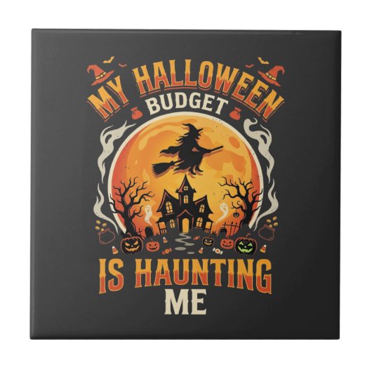 Carreau Budget de frisson d'Halloween (Devant)