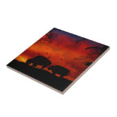 Carreau Buffalo dans le carrelage Sunset Art (Côté)