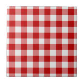 Carreau Buffalo Plaid Check Rouge Blanc (Devant)