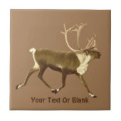 Carreau Bull Caribou - Sepia (Devant)