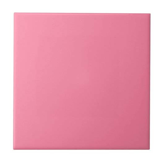 Carreau Bulle moderne rose clair couleur solide (Devant)