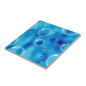 Carreau Bulles bleues (Côté)