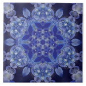 Carreau Bulles fractaliennes - Tuile de céramique (Devant)