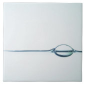 Carreau Bulles sur la surface de l'eau (Devant)