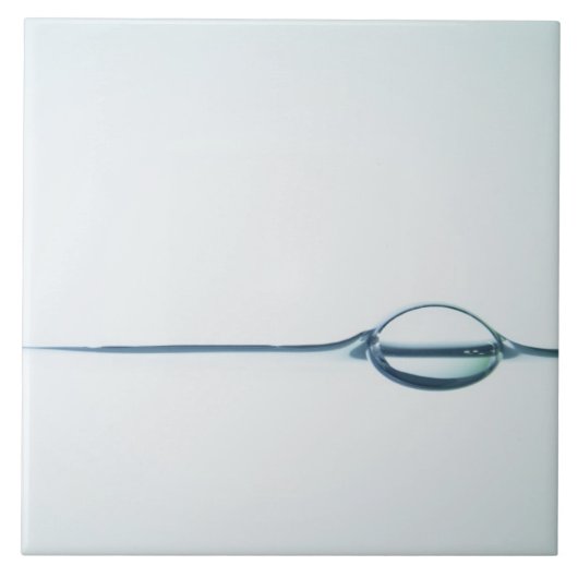 Carreau Bulles sur la surface de l'eau (Devant)