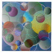 Carreau Bulles texturées (Devant)