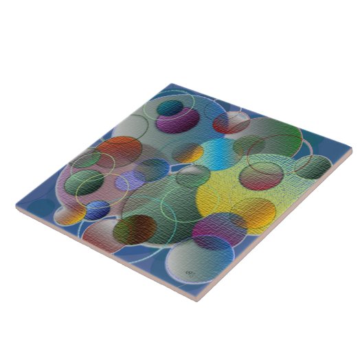 Carreau Bulles texturées (Côté)