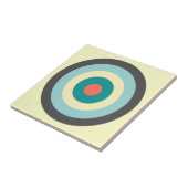 Carreau Bullseye combiné gris par Shirley Taylor (Côté)