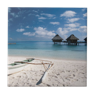 Carreau Bungalows sur la plage Motu Toopua