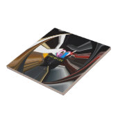 Carreau Bureau de la Mug de thé à vie morte Abstraite Art (Côté)