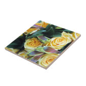 Carreau Bureaux de rose jaune (Côté)