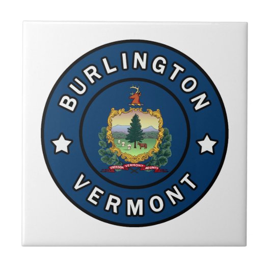 Carreau Burlington Vermont (Devant)