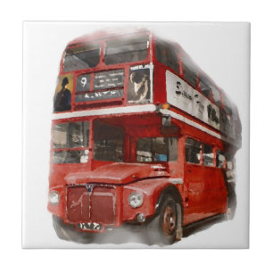 Carreau Bus Old Red London