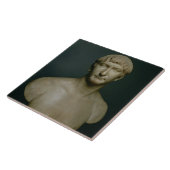 Carreau Buste de portrait d'empereur Trajan (53-117 (Côté)