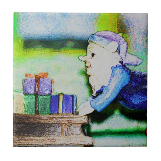 Carreau Busy Elf par Shirley Taylor (Devant)