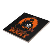 Carreau Butin de pirate d'Halloween (Côté)
