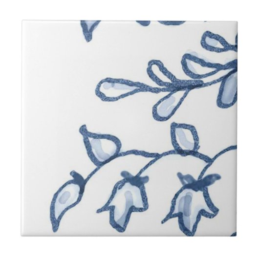 Carreau C1 - Tuile murale de panier de Delft - C1 (Devant)