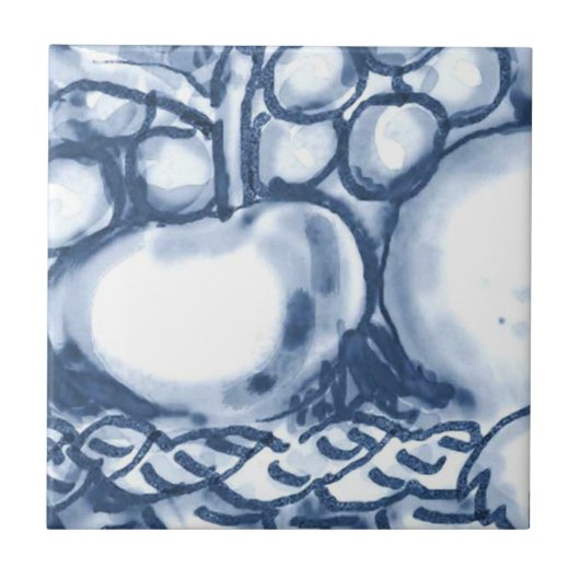 Carreau C3 - Tuile murale de panier de Delft - C3 (Devant)