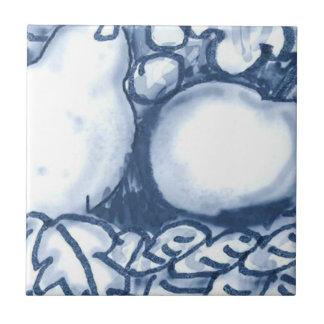 Carreau C4 - Tuile murale de panier de Delft - C4