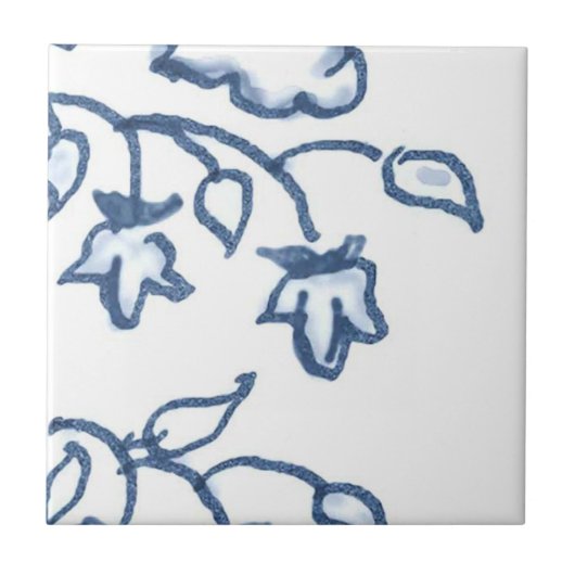 Carreau C6 - Tuile murale de panier de Delft - C6 (Devant)