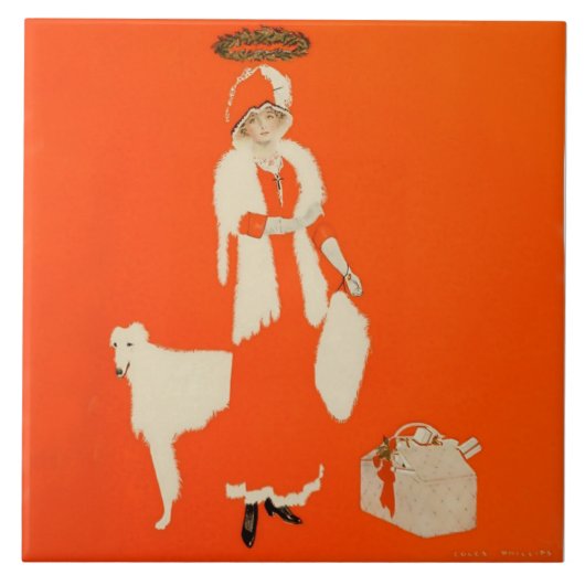Carreau C Coles Phillips « Sainte d'aujourd'hui » Fadeaway (Devant)