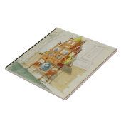 Carreau Cabinet d'exposition, c.1860s-70s (la semaine et (Côté)