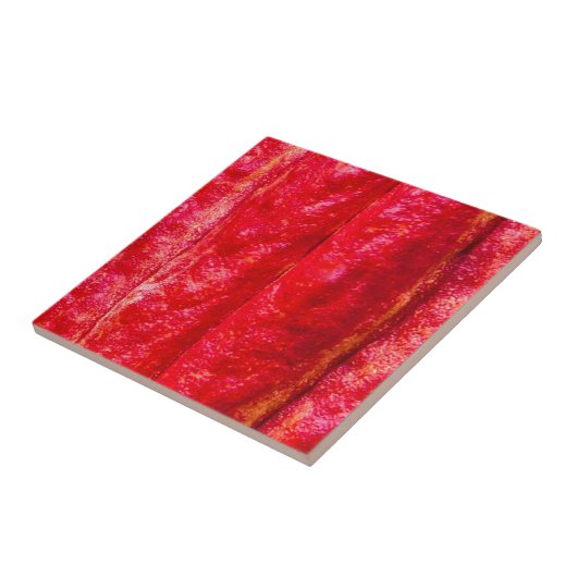 Carreau cabosse rouge (Côté)