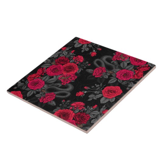 Carreau Caché en rose (Côté)