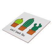 Carreau Cactus illustré (Côté)