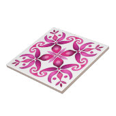 Carreau Cadavre mexicaine rose pour mariage imprimé (Côté)