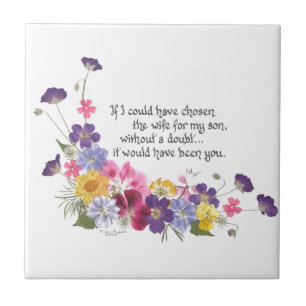 Carreau Cadeau de belle-fille