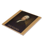 Carreau Cadeau de citation de Hamilton Tombe Pour N'import (Côté)