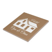 Carreau Cadeau tegel "Hotel Opa & Oma" (Côté)