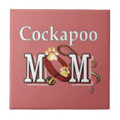 Carreau Cadeaux de maman Cockapoo (Devant)