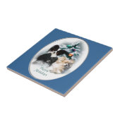 Carreau Cadeaux de Noël Papillon (Côté)